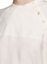 Detail View - Click To Enlarge - ISABEL MARANT - Sash tie asymmetric silk shirt top