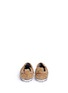 Back View - Click To Enlarge - 90107 - 'Chuck Taylor Creatures Ox' mammoth faux fur toddler sneakers