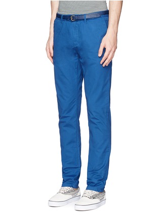 Front View - Click To Enlarge - SCOTCH & SODA - 'Stuart' slim fit chinos