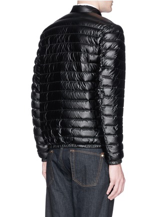 Back View - Click To Enlarge - ARMANI COLLEZIONI - Reversible down jacket