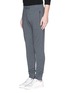 Front View - Click To Enlarge - ARMANI COLLEZIONI - Rib knit track pants