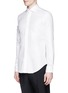 Front View - Click To Enlarge - ARMANI COLLEZIONI - French collar cotton shirt
