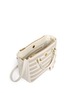 Detail View - Click To Enlarge - TORY BURCH - 'Robinson' micro perforated saffiano leather tote