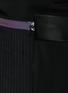 Detail View - Click To Enlarge - VICTORIA, VICTORIA BECKHAM - Front pleat panel batwing dress