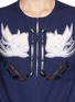 Detail View - Click To Enlarge - TOGA ARCHIVES - Wing embroidery cardigan 