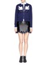 Figure View - Click To Enlarge - TOGA ARCHIVES - Wing embroidery cardigan 