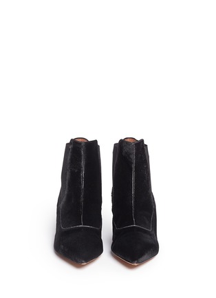 Figure View - Click To Enlarge - TABITHA SIMMONS - 'Shadow' calf hair Chelsea ankle boots