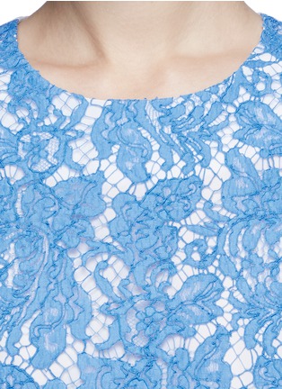 Detail View - Click To Enlarge - PREEN BY THORNTON BREGAZZI - 'Royston' lace front top