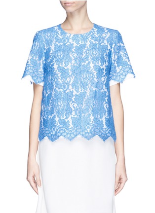 Main View - Click To Enlarge - PREEN BY THORNTON BREGAZZI - 'Royston' lace front top