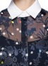 Detail View - Click To Enlarge - PREEN BY THORNTON BREGAZZI - 'Moclay' floral polka dot devoré blouse
