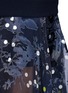 Detail View - Click To Enlarge - PREEN BY THORNTON BREGAZZI - Floral polka dot irregular hem silk dress