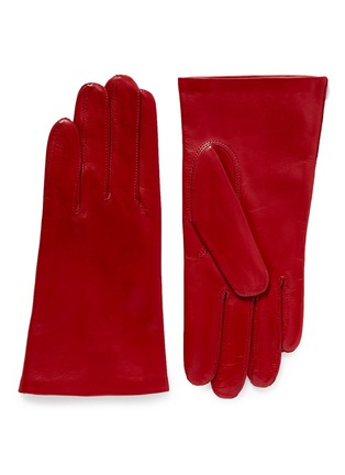 Main View - Click To Enlarge - MAISON FABRE - Lamb leather gloves