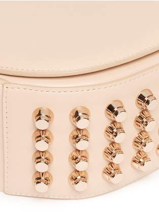 Detail View - Click To Enlarge - ALEXANDER WANG - Lia studded leather messenger bag
