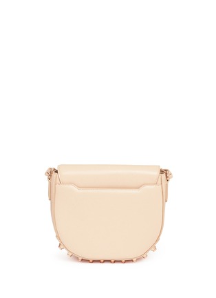 Back View - Click To Enlarge - ALEXANDER WANG - Lia studded leather messenger bag