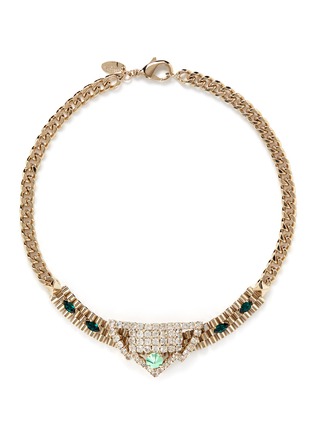 Main View - Click To Enlarge - IOSSELLIANI - Gold chain necklace 
