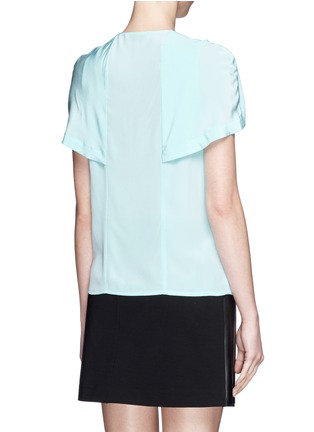Back View - Click To Enlarge - SANDRO - 'Cyrielle' silk shirt