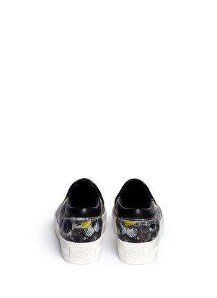 Back View - Click To Enlarge - ASH - 'Karma' nappa leather slip-ons