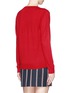 Back View - Click To Enlarge - KATE BARNETT - X Lane Crawford Reindeer sequin embroidery cashmere sweater
