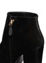 Detail View - Click To Enlarge - TORY BURCH - 'Rivington' leather toe cap suede booties