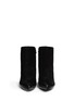 Figure View - Click To Enlarge - TORY BURCH - 'Rivington' leather toe cap suede booties