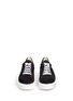 Front View - Click To Enlarge - CLERGERIE - 'Pasketm' suede platform sneakers