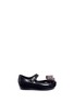 Main View - Click To Enlarge - MELISSA - 'Ultragirl VIII' glitter bow PVC Mary Jane toddler flats