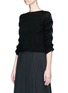 Front View - Click To Enlarge - THE ROW - 'Jian' bow sleeve cashmere sweater