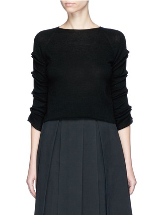 Main View - Click To Enlarge - THE ROW - 'Jian' bow sleeve cashmere sweater