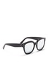 Figure View - Click To Enlarge - SPEKTRE - 'Bellucci' acetate square mirror sunglasses