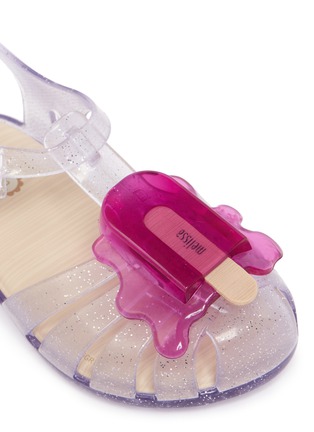 Detail View - Click To Enlarge - MELISSA - 'Aranha' popsicle PVC toddler sandals