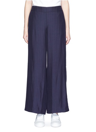 Main View - Click To Enlarge - ACNE STUDIOS - 'Tennessee' stripe twill wide leg pants