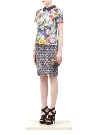 Figure View - Click To Enlarge - ERDEM - Lanka floral-print top