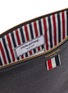 Detail View - Click To Enlarge - THOM BROWNE - MEDIUM PEBBLE GRAIN LEATHER DOCUMENT HOLDER