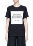 Main View - Click To Enlarge - OPENING CEREMONY - 'OC' mirrored logo T-shirt