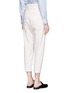 Back View - Click To Enlarge - RACHEL COMEY - 'Long Tolleson' grommet belted fisherman pants