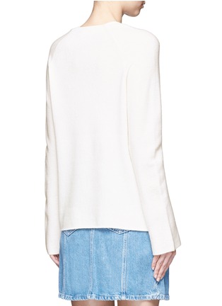 Back View - Click To Enlarge - VINCE - V-neck cashmere sweater