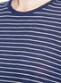 Detail View - Click To Enlarge - VINCE - Stripe Pima cotton jersey T-shirt