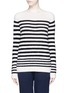 Main View - Click To Enlarge - VINCE - Stripe wool blend bouclé knit sweater