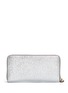 Figure View - Click To Enlarge - ANYA HINDMARCH - 'Space Invaders' embossed metallic leather continental wallet