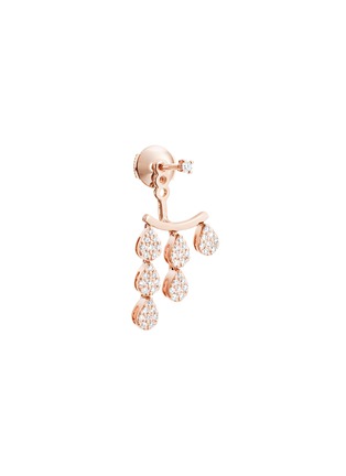 Main View - Click To Enlarge - OFÉE - Dis-moi oui' diamond 18k rose gold drop single earring