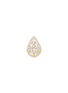 Main View - Click To Enlarge - OFÉE - Dis-moi oui' diamond 18k yellow gold single teardrop stud earring