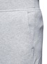 Detail View - Click To Enlarge - T BY ALEXANDER WANG - Vintage fleece zip fly sweatpants