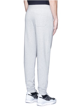 Back View - Click To Enlarge - T BY ALEXANDER WANG - Vintage fleece zip fly sweatpants