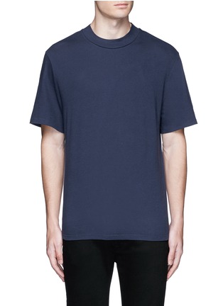 Main View - Click To Enlarge - T BY ALEXANDER WANG - High crew neck cotton jersey T-shirt
