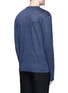Back View - Click To Enlarge - T BY ALEXANDER WANG - Stripe linen T-shirt
