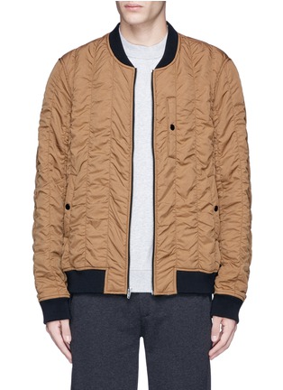 Main View - Click To Enlarge - T BY ALEXANDER WANG - Quilted bomber jacket