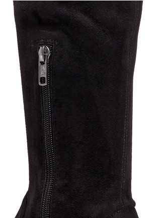 Detail View - Click To Enlarge - ASH - 'Miracle' faux suede thigh high sneakers