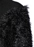 Detail View - Click To Enlarge - JINNNN - Metallic film fibre mohair blend glitter wool sweater