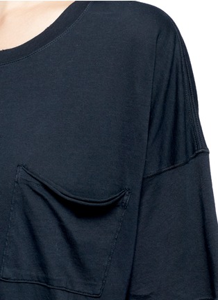 Detail View - Click To Enlarge - RAG & BONE - 'The Big Tee' pocket oversized cotton T-shirt