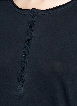 Detail View - Click To Enlarge - RAG & BONE - 'Slacker Henley' button front cotton T-shirt